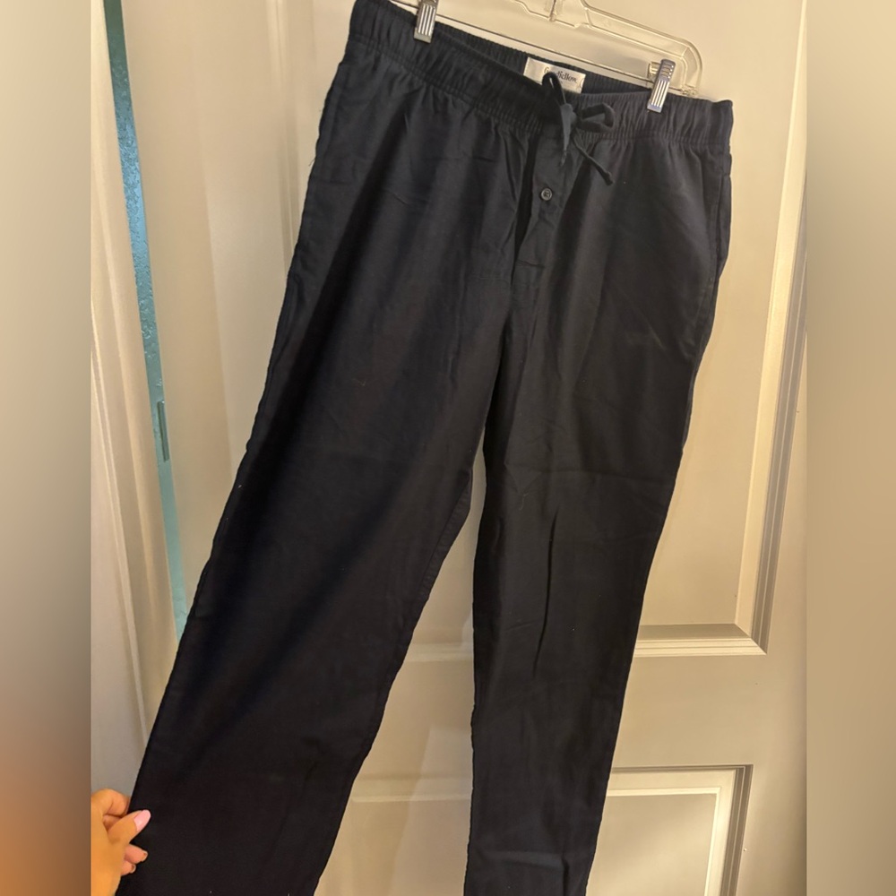 Men's Goodfellow & Co Navy Drawstring pajama / lounge Pants Sz S New